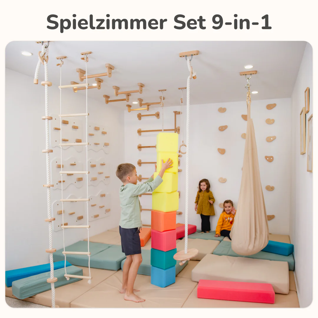 Holz Kindermöbel und Klettergerüste aus Holz